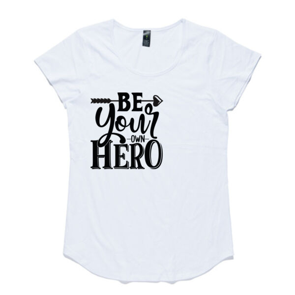 Be Your Own Hero - Women's Mali Boutique Capped Sleeve - best seller Thumbnail